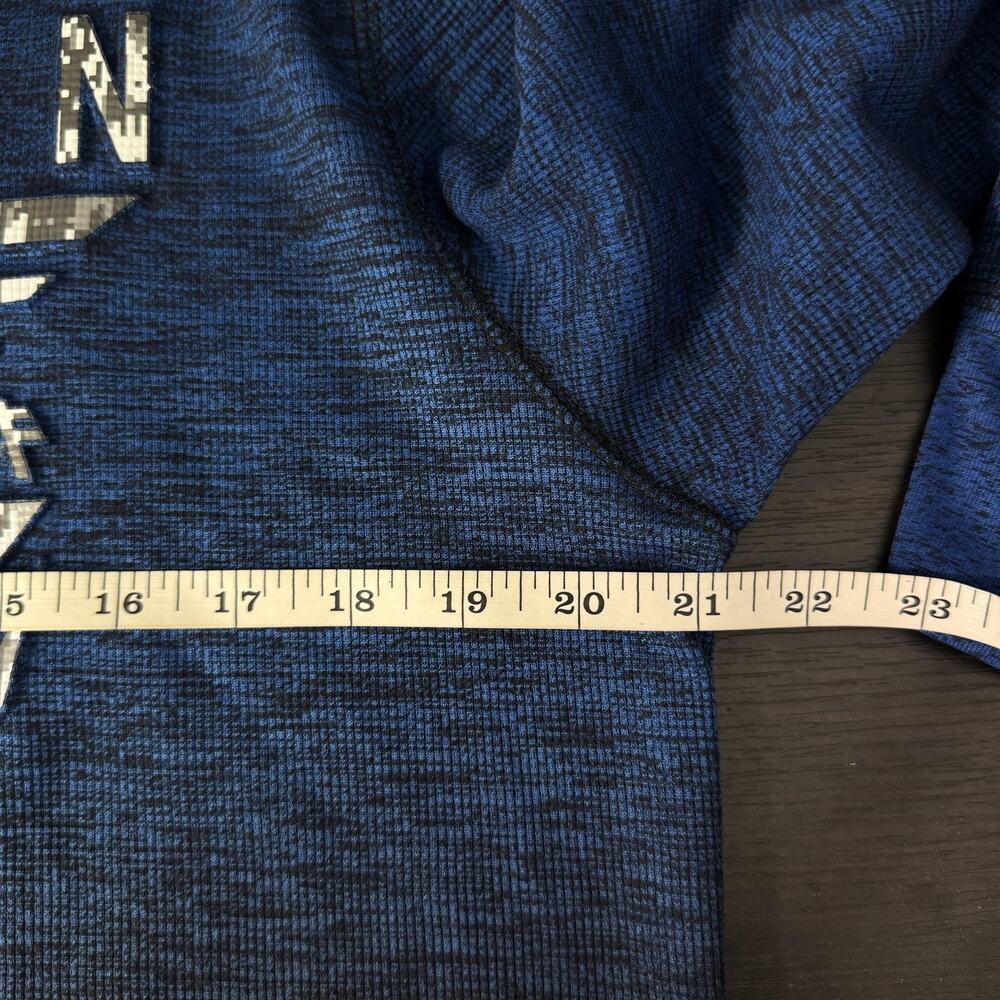 American Fighter Shirt Mens 2XL Oakview Long Sleeve Thermal Graphic Tee Blue NEW - Picture 8 of 10